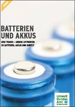 UBA-Ratgeber „Batterien und Akkus“